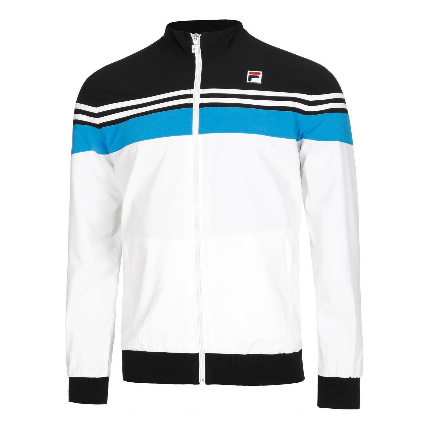 Fila Bruno Veste De Survêtement Hommes-Blanc,Noir