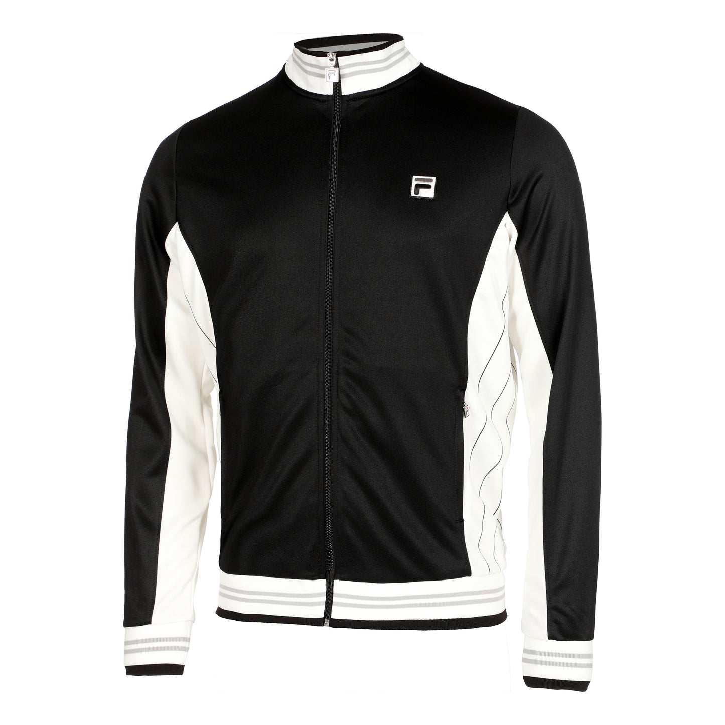 Fila Björn Veste De Survêtement Hommes-Noir,Blanc