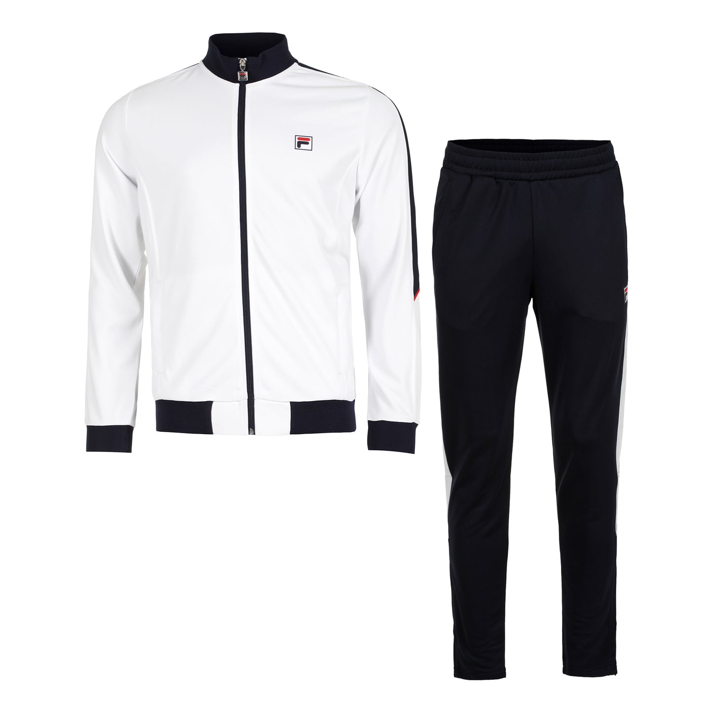 Fila Manuel Survêtement Hommes-Blanc,Bleu Foncé