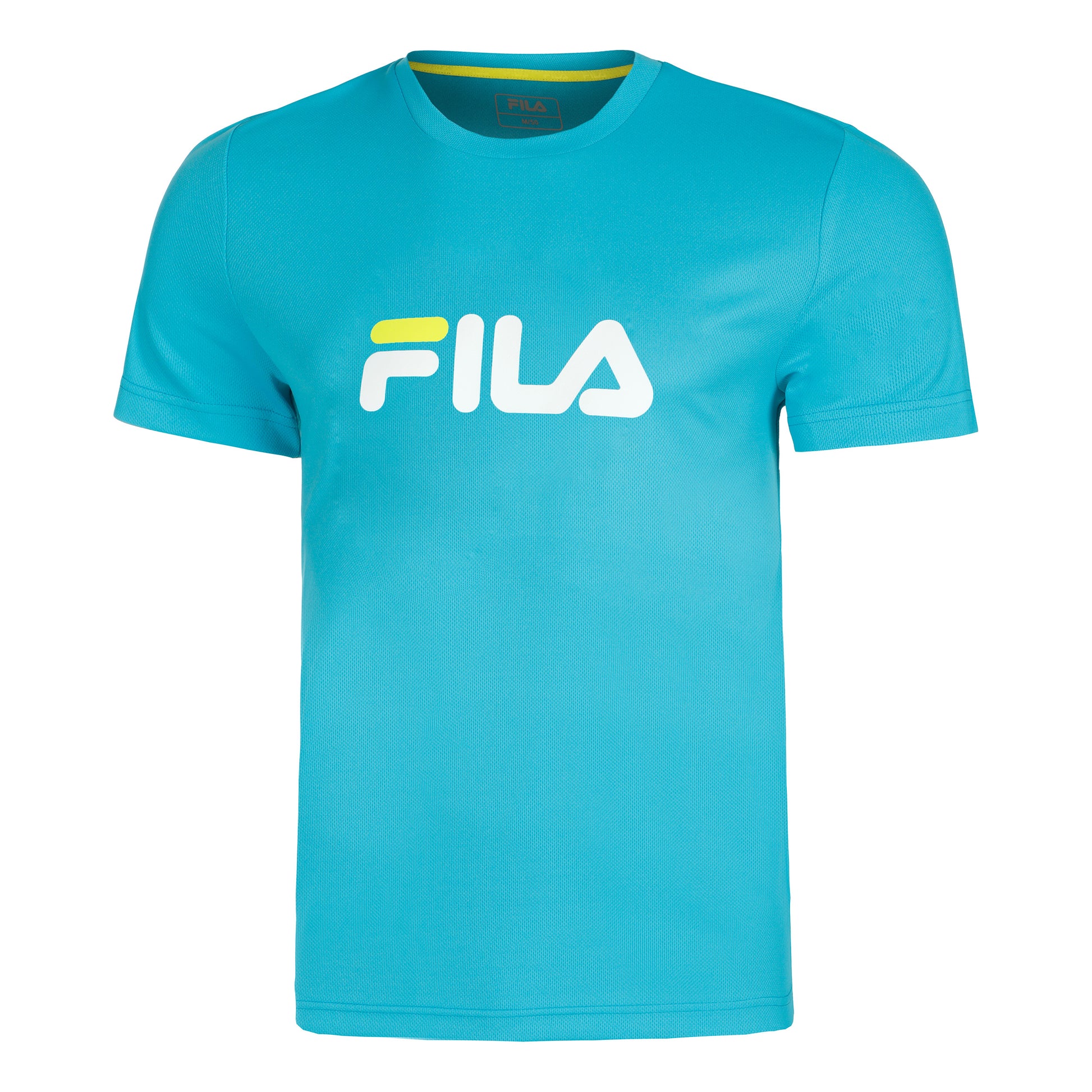 Fila Logo T-shirt Hommes - turquoise,