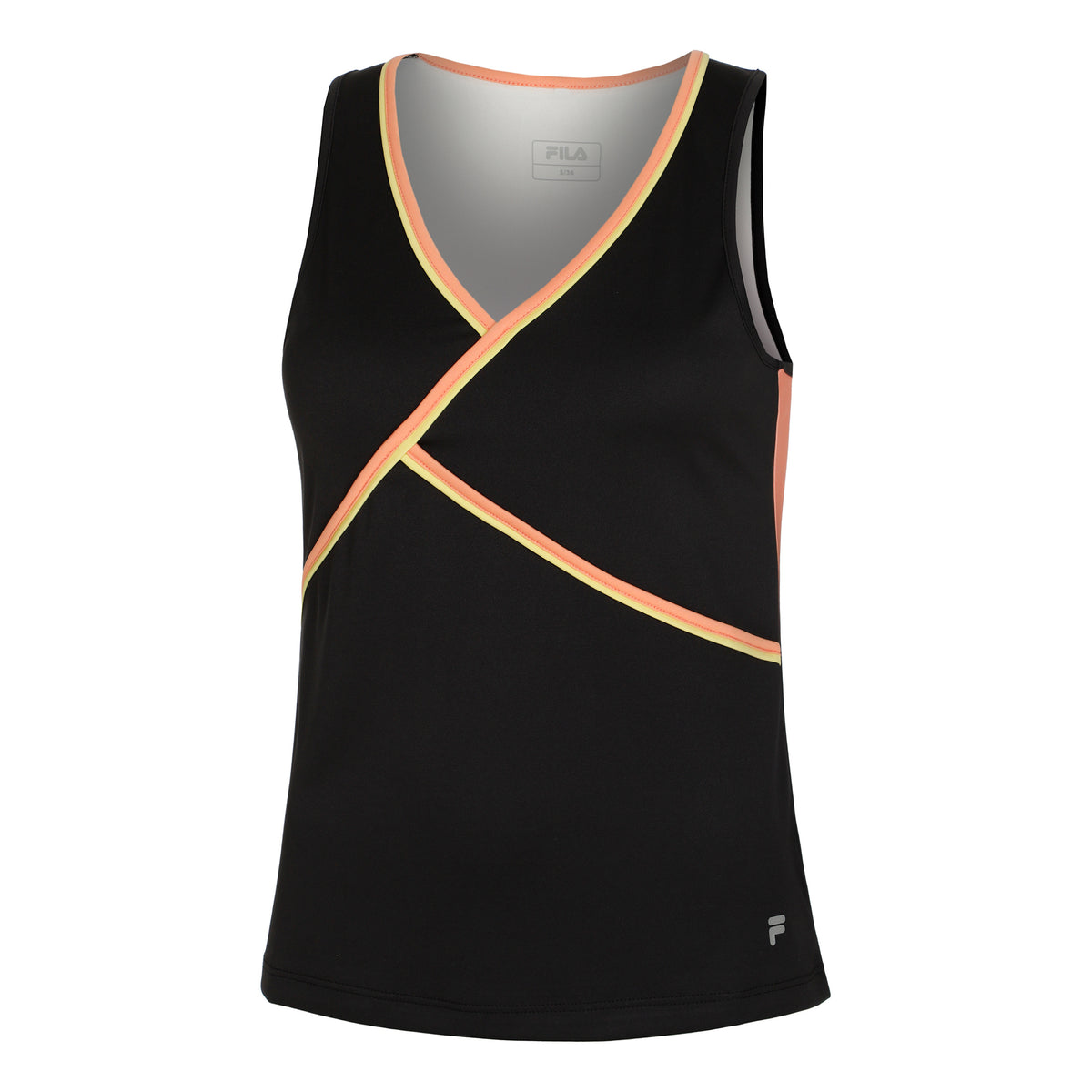 Fila Khai Débardeur tank top Femmes - noir, orange