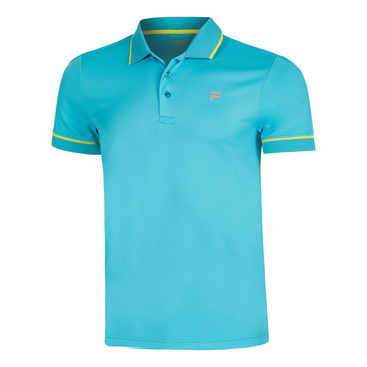 Fila New Court Polo Hommes - turquoise,