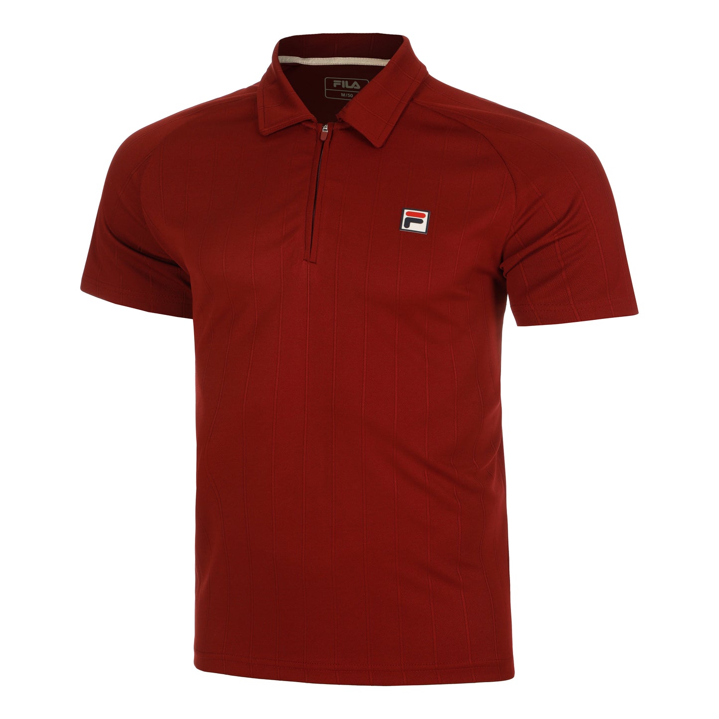 Fila Harry Polo Hommes-Rouge Foncé
