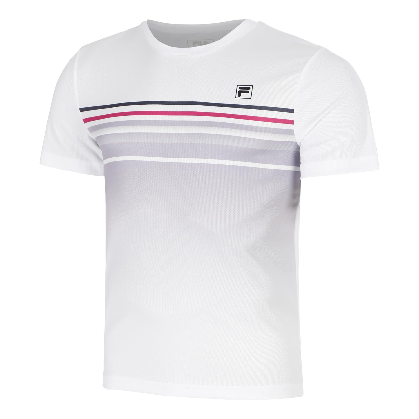 Fila Miguel T-shirt Hommes-Blanc,Lilas