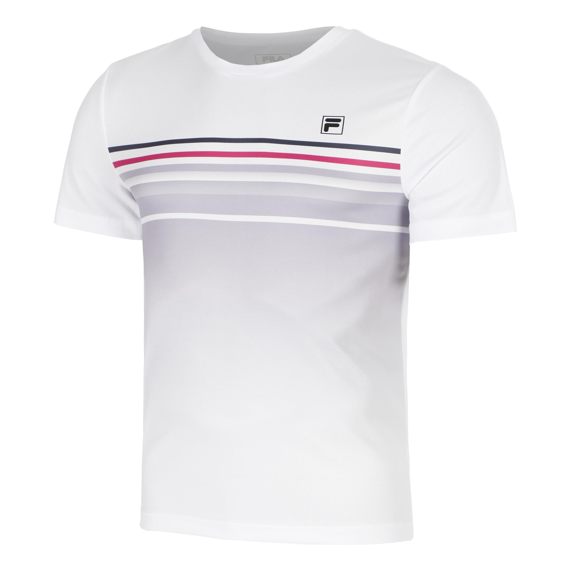 Fila Miguel T-shirt Hommes-Blanc,Lilas