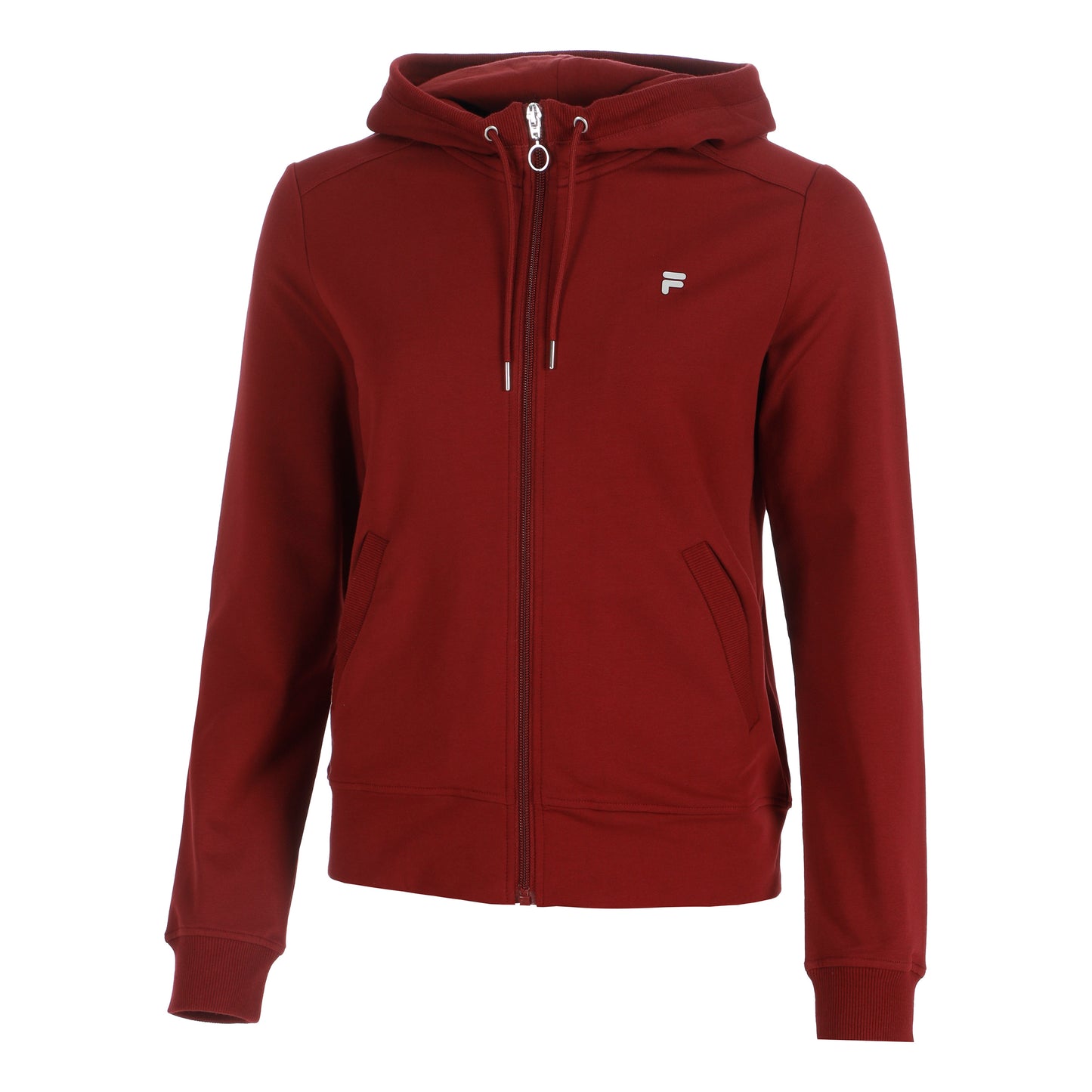 Fila Hanni Gilet en coton Femmes - rouge foncé,