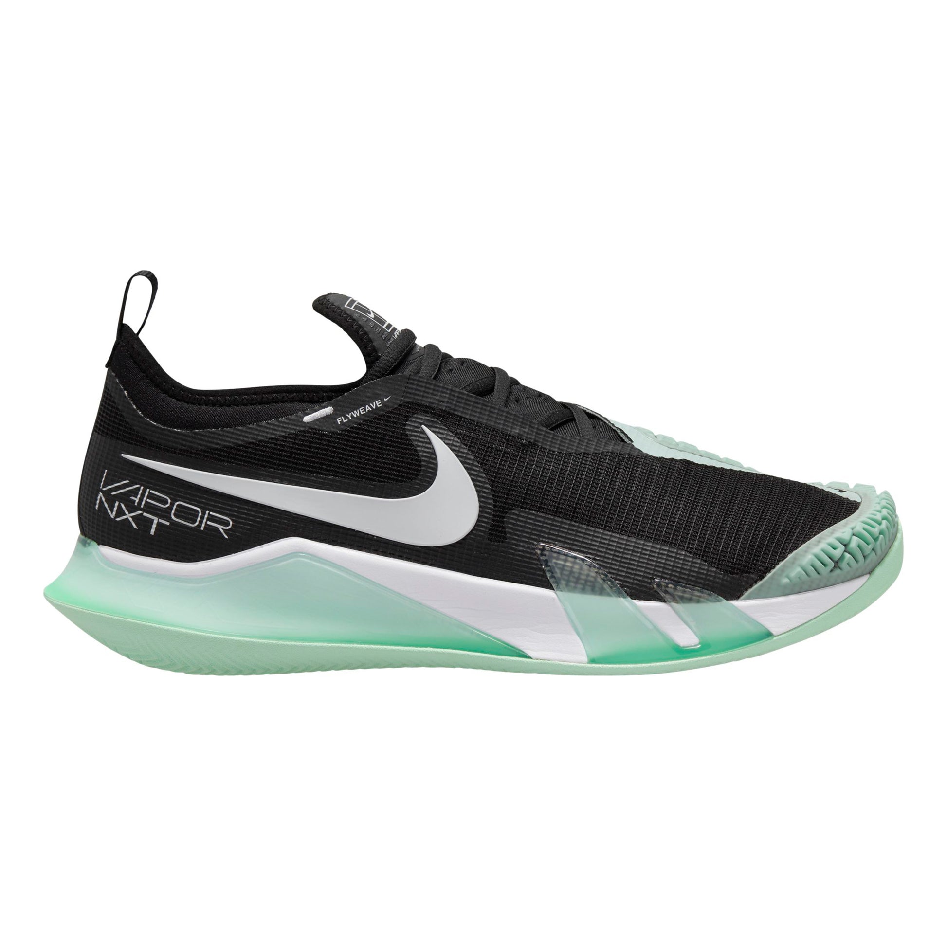 Nike React Vapor NXT Chaussure terre battue Hommes - noir, mint