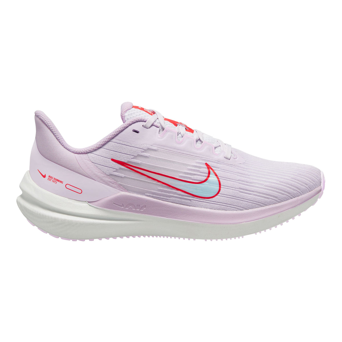 Nike Air Winflo 9 Chaussure de running sans stabilisateurs Femmes - rosé, blanc