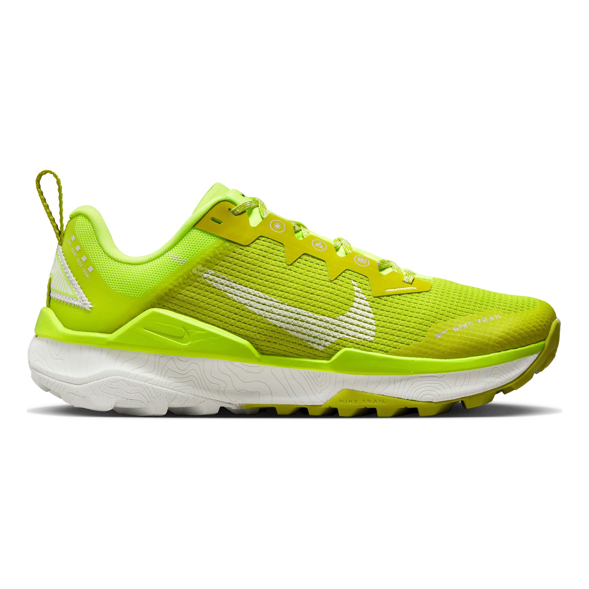 Nike React Wildhorse 8 Chaussure trail Femmes - vert fluo, jaunes fluo
