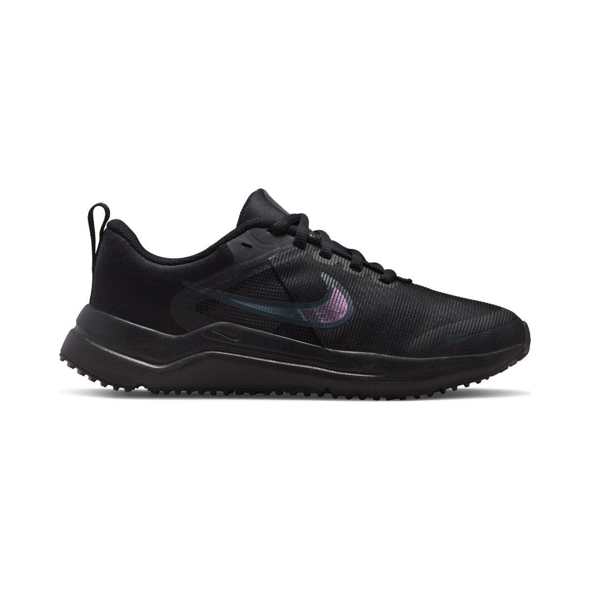 Nike Downshifter 12 Chaussure de running sans stabilisateurs Enfants - noir, gris