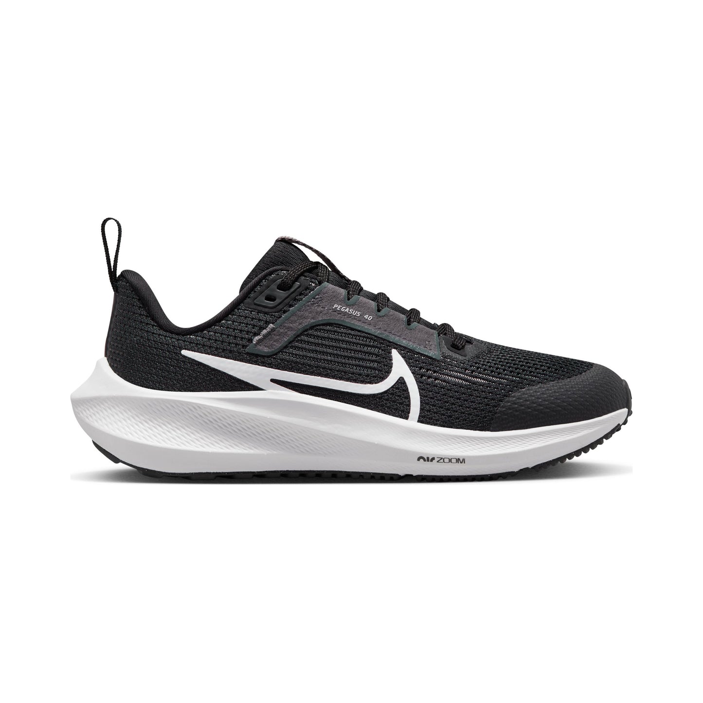 Nike Pegasus 40 Chaussure de running sans stabilisateurs Enfants - noir, blanc