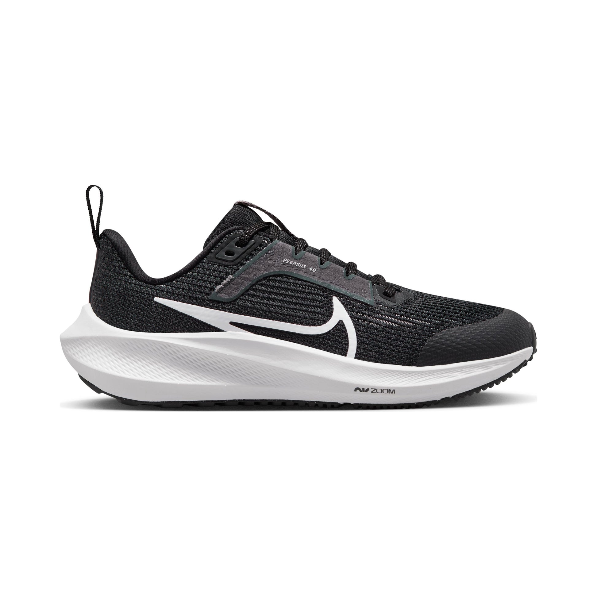 Nike Pegasus 40 Chaussure de running sans stabilisateurs Enfants - noir, blanc