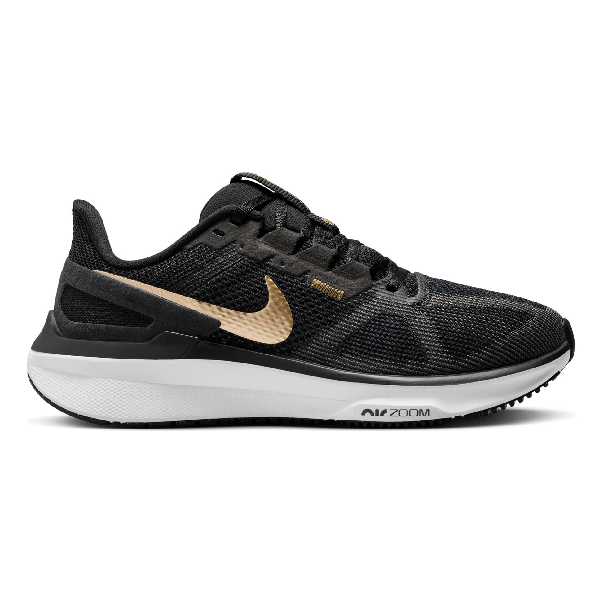 Nike Structure 25 Chaussure de running avec stabilisateurs Femmes - noir, or