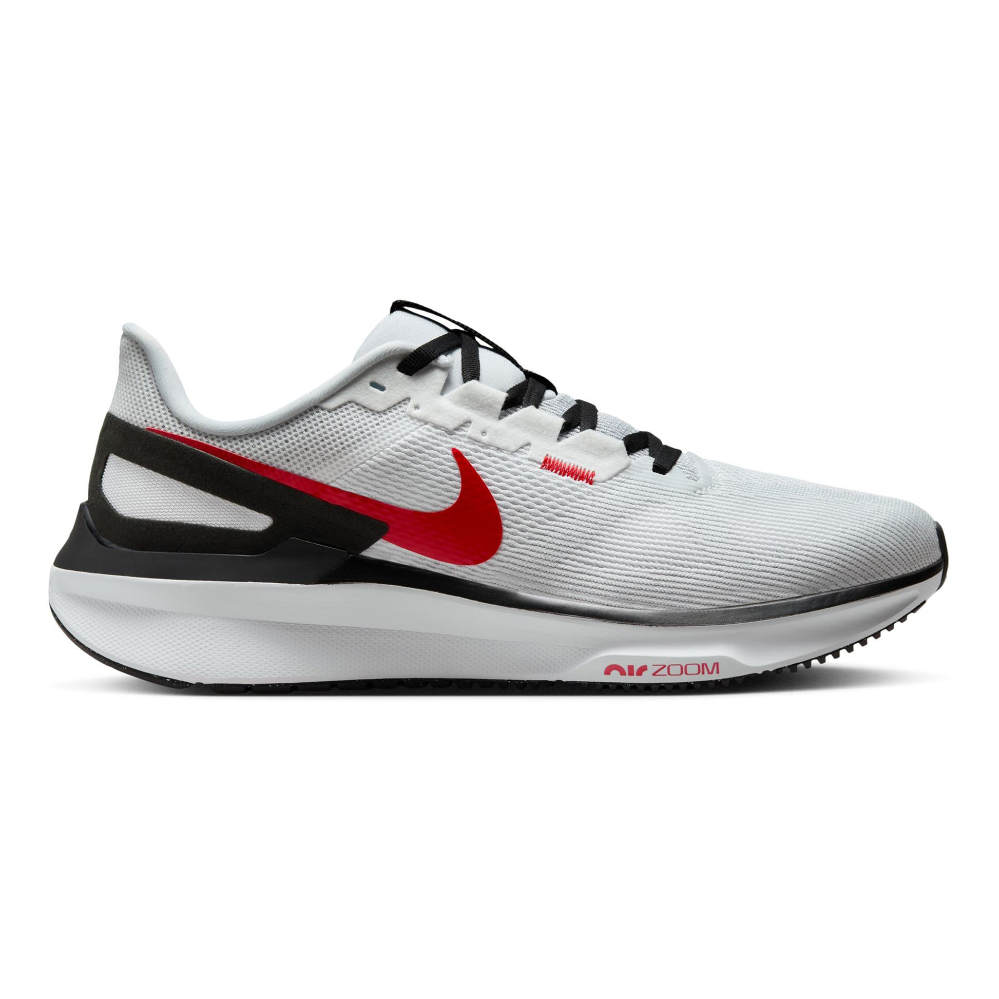 Nike Structure 25 Chaussure de running avec stabilisateurs Hommes - blanc, rouge