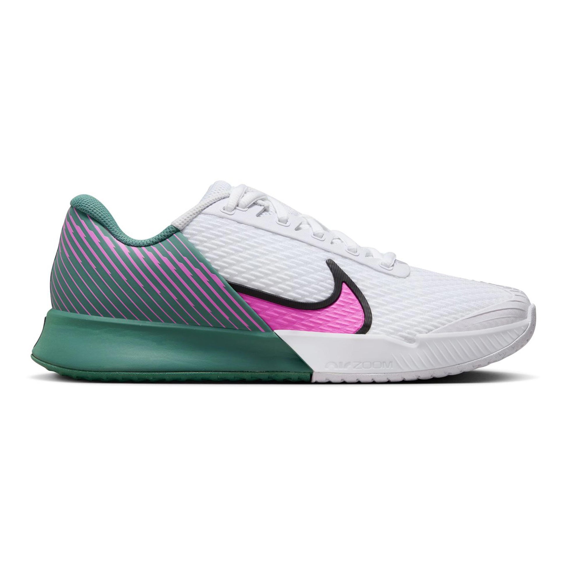 Nike Air Zoom Vapor Pro 2 Chaussures toutes surfaces Femmes - blanc, vert foncé