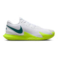 Zoom Vapor Cage 4 Rafa AC Chaussures Toutes Surfaces Hommes-Blanc,Jaunes Fluo