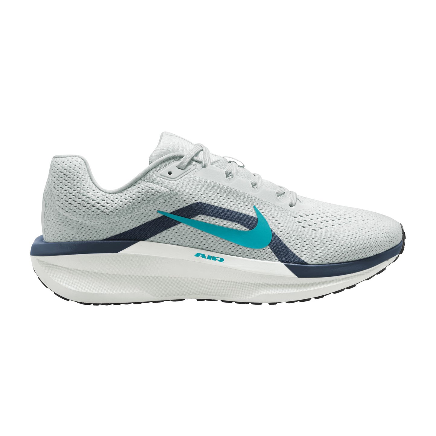 Nike Winflo 11 Chaussure de running sans stabilisateurs Hommes-blanc, bleu foncé