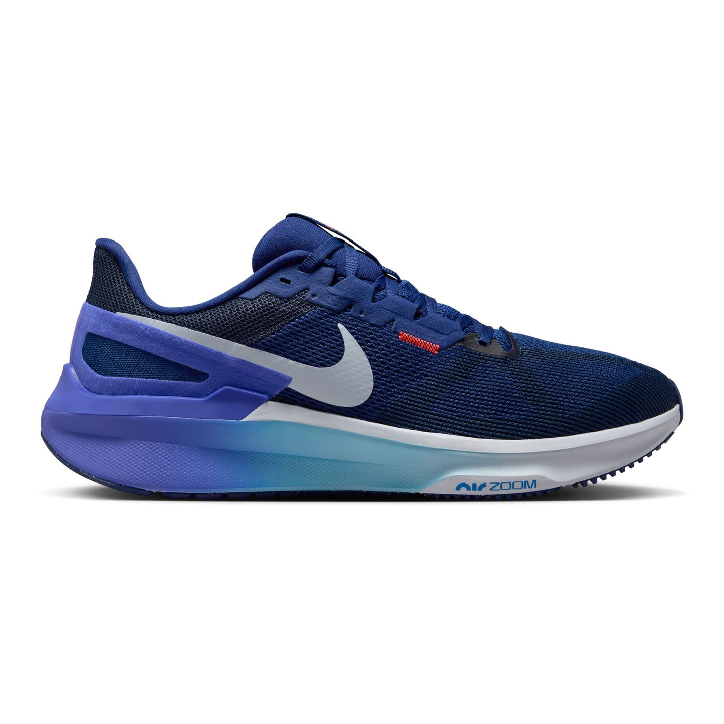 Nike Structure 25 Chaussure De Running Avec Stabilisateurs Hommes-Bleu Foncé,Gris Clair