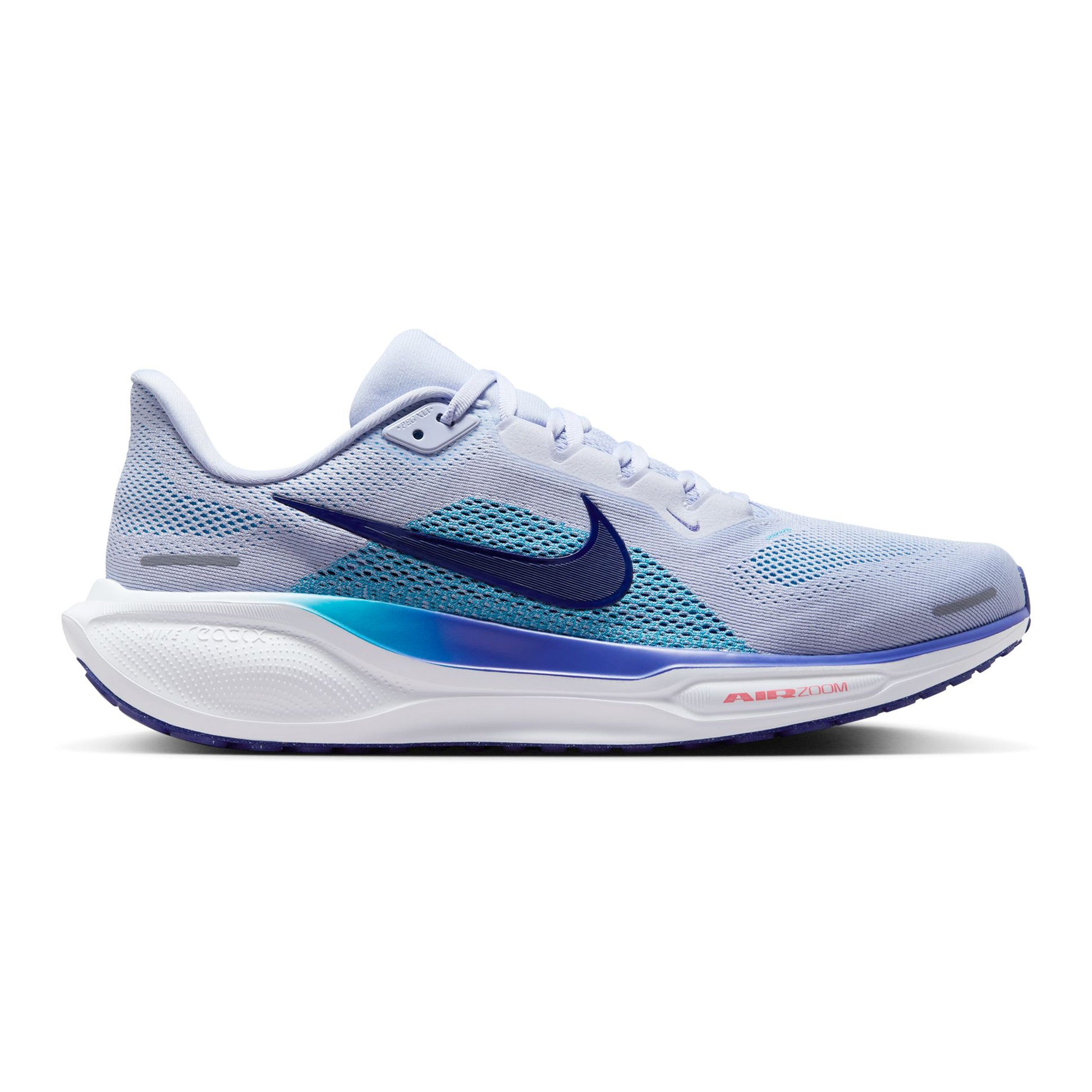 Nike Pegasus 41 Chaussure de running sans stabilisateurs Hommes-gris clair, turquoise