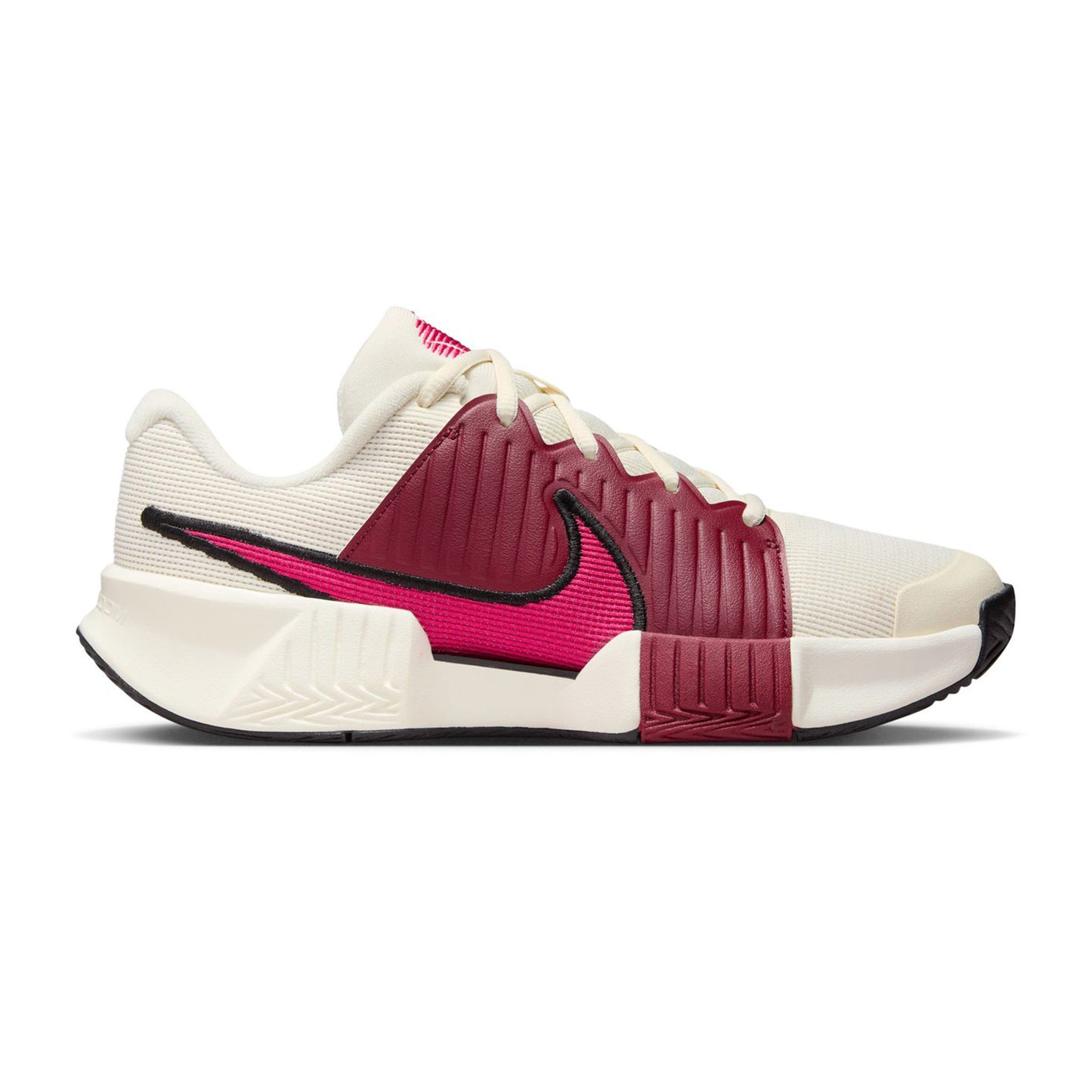 Nike GP Challenge Pro Chaussures Toutes Surfaces Femmes-Crème,Rouge