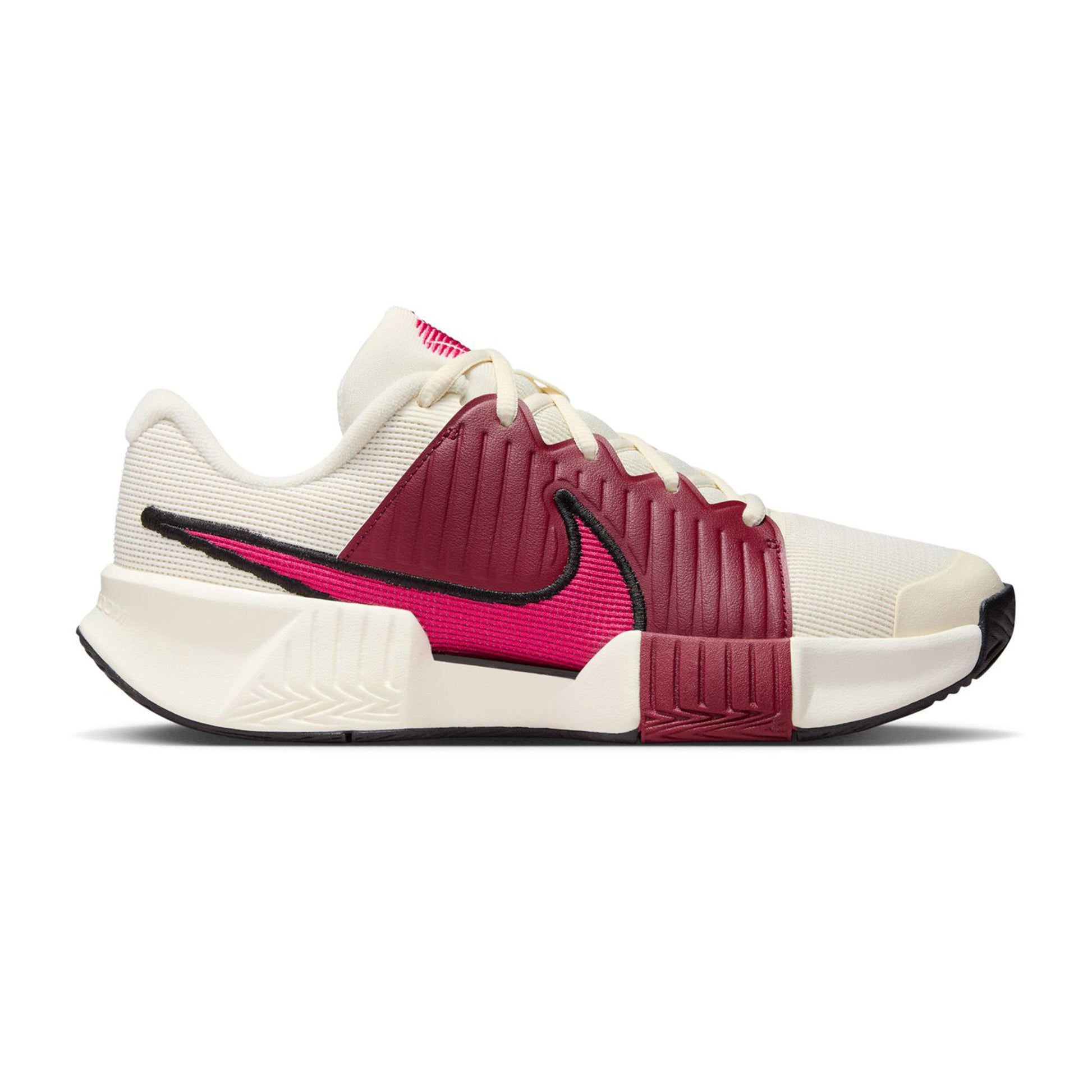 Nike GP Challenge Pro Chaussures Toutes Surfaces Femmes-Crème,Rouge