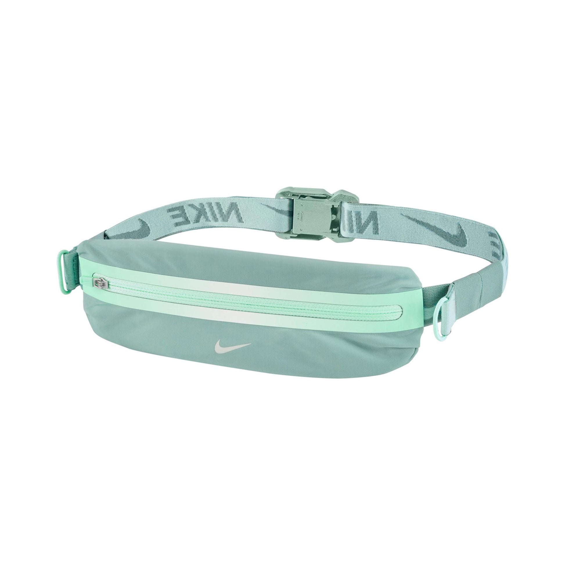 Nike Slim Waistpack 4.0 Ceinture running - bleu foncé, menthe