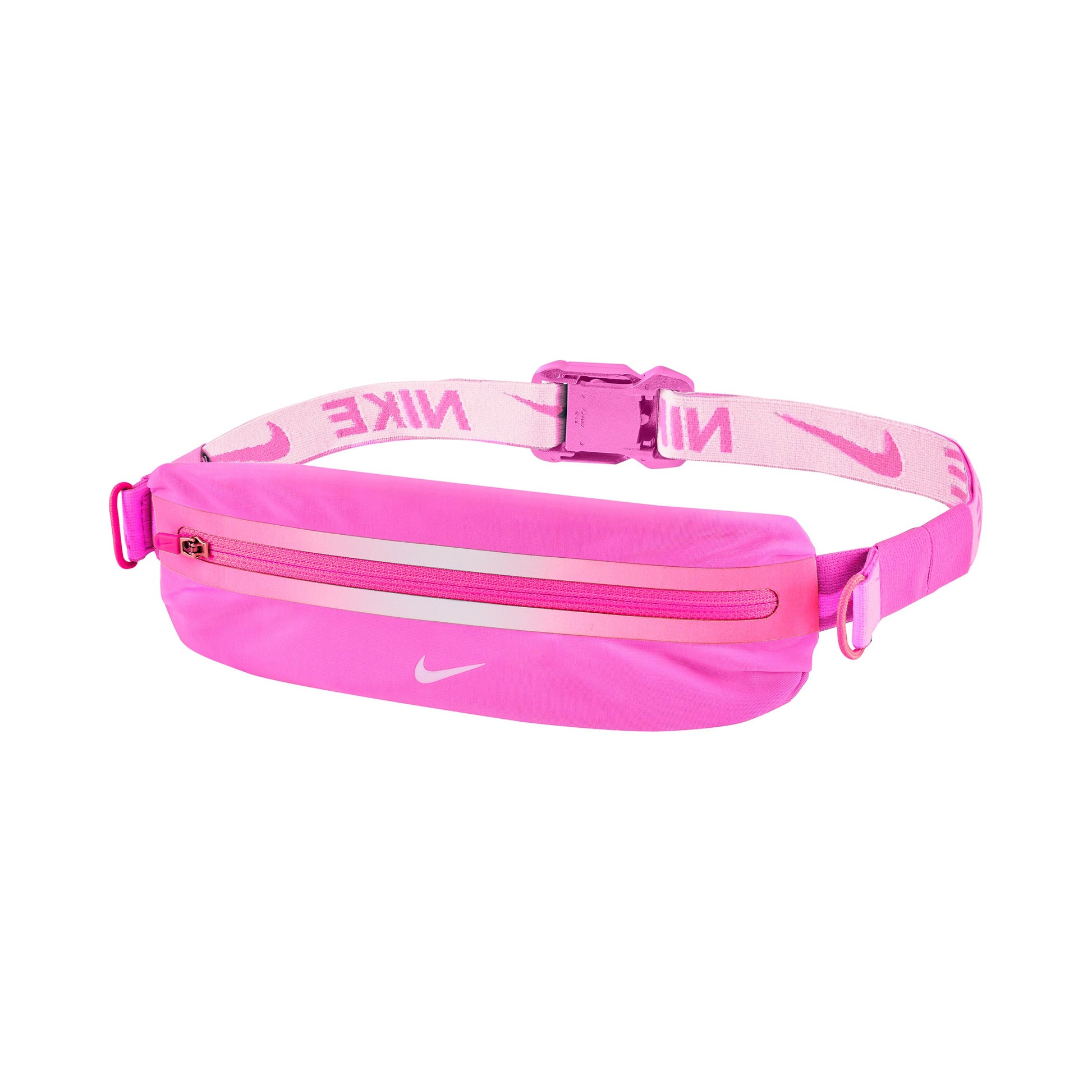 Nike Slim Waistpack 4.0 Ceinture running - rose, blanc