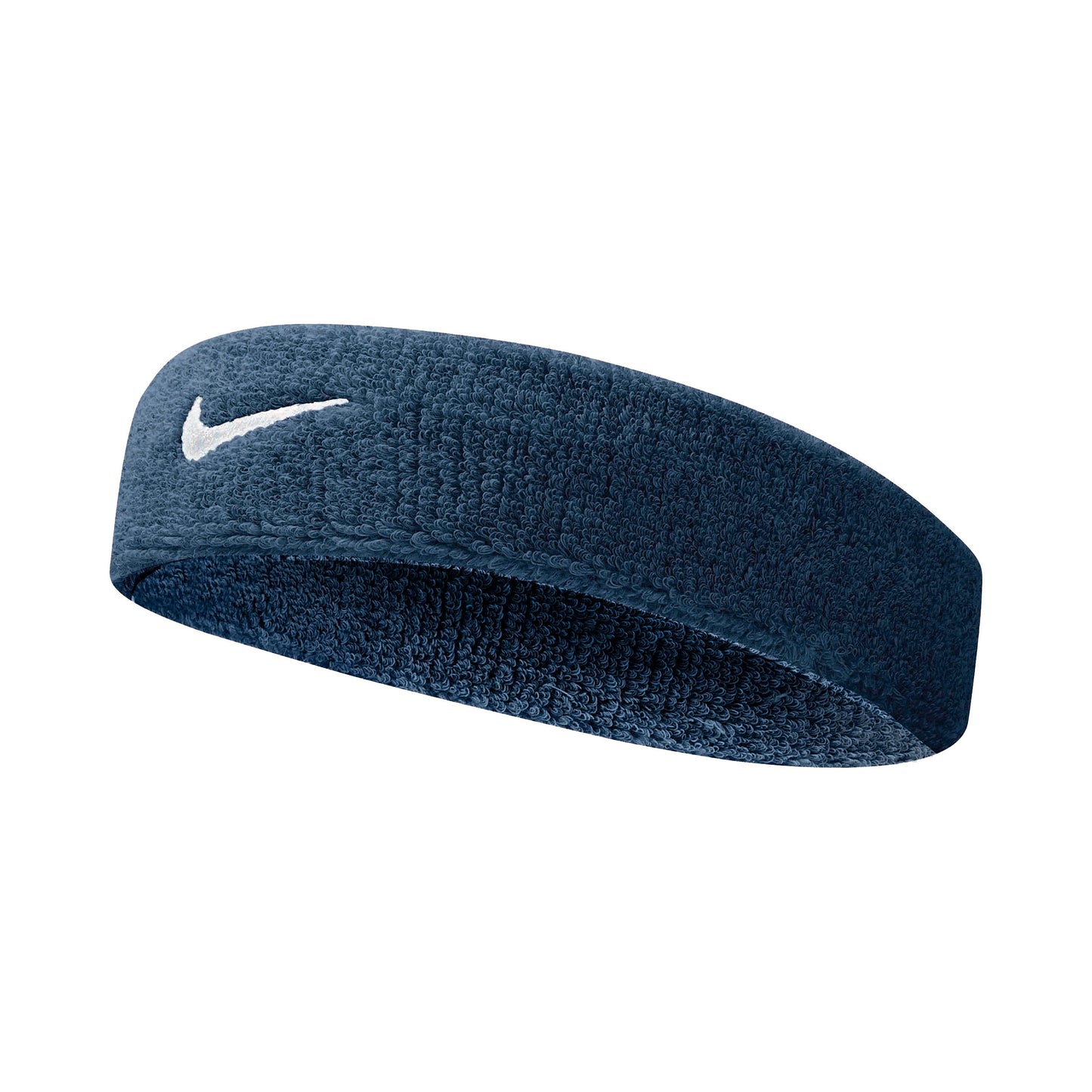 Nike Swoosh Bandeau Unisex - bleu foncé, blanc