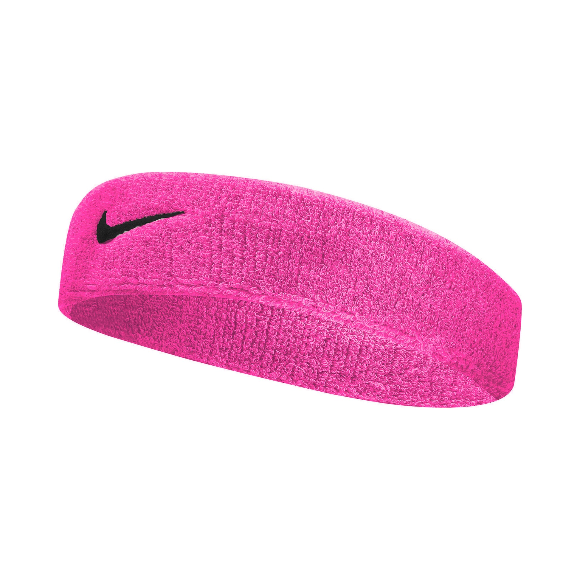 Nike Swoosh Bandeau Unisex - pink fluo, noir
