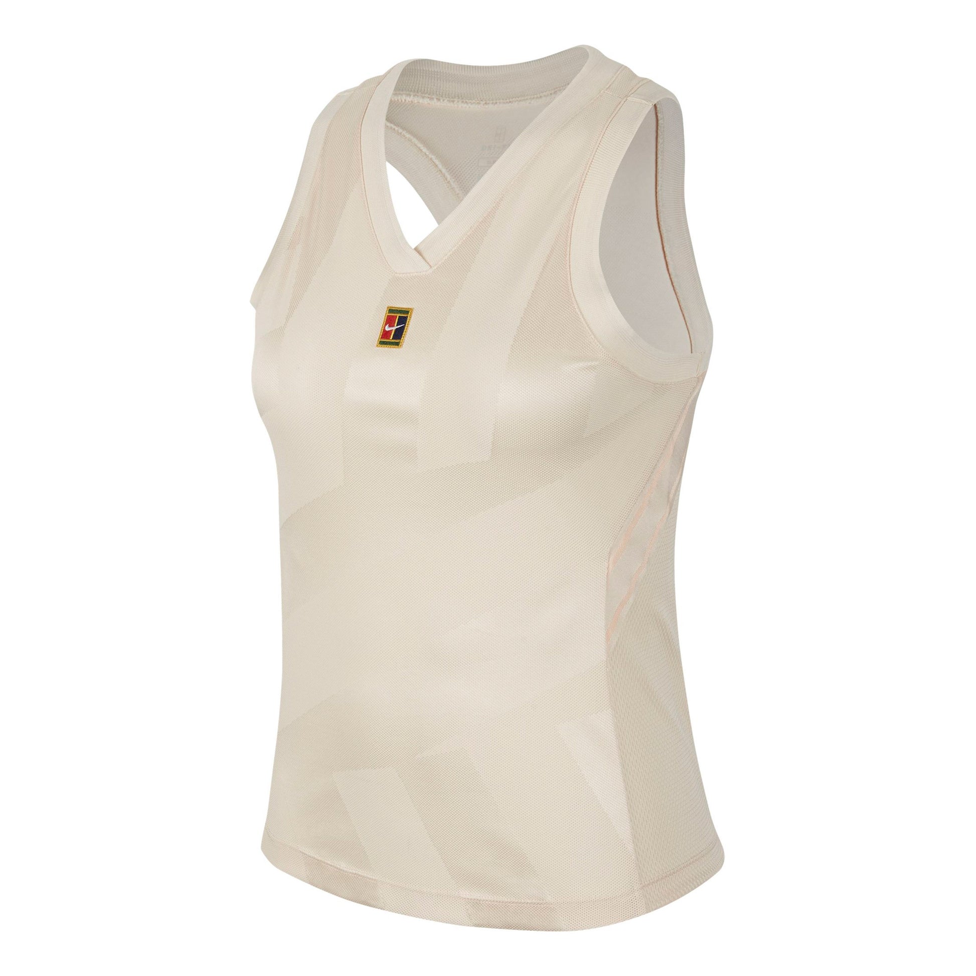 Nike Court Dri-Fit Slam Débardeur tank top Femmes - crème, multicouleur