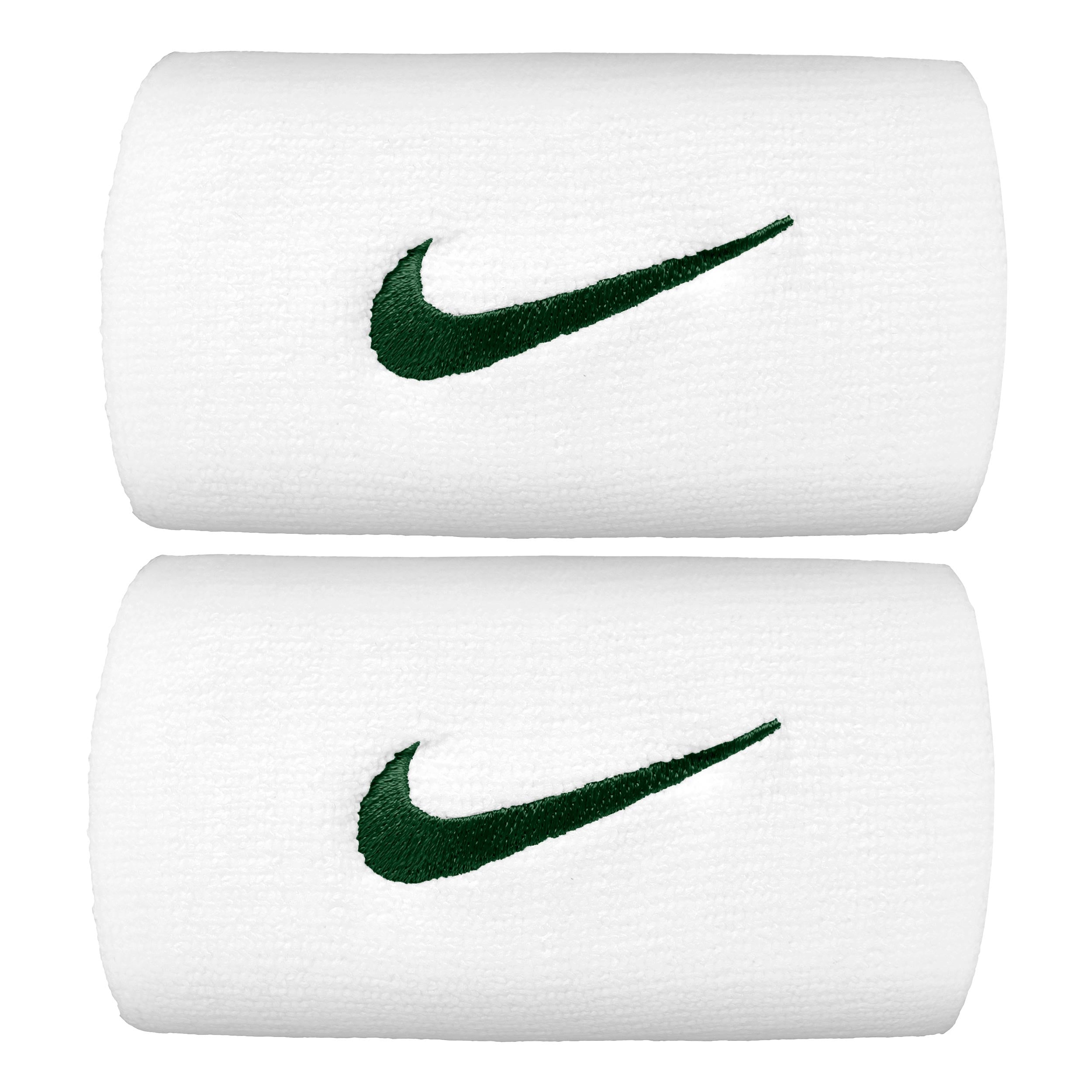 Nike Premier DW Poignet Pack de 2 unités long - blanc, vert foncé