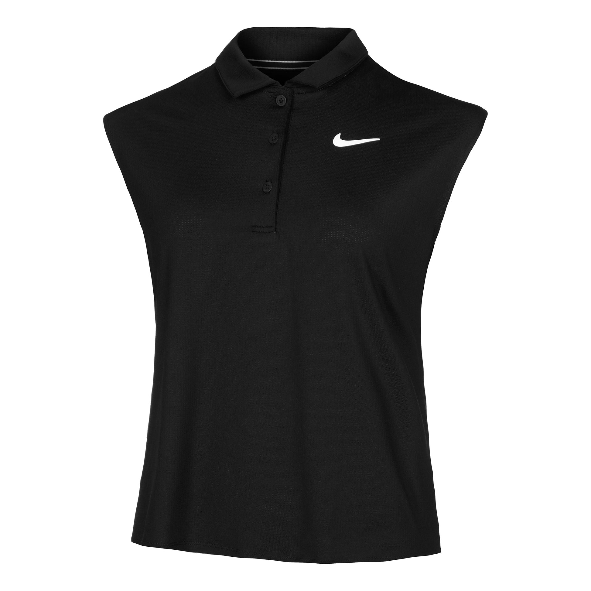 Nike Court Victory Polo Femmes-Noir