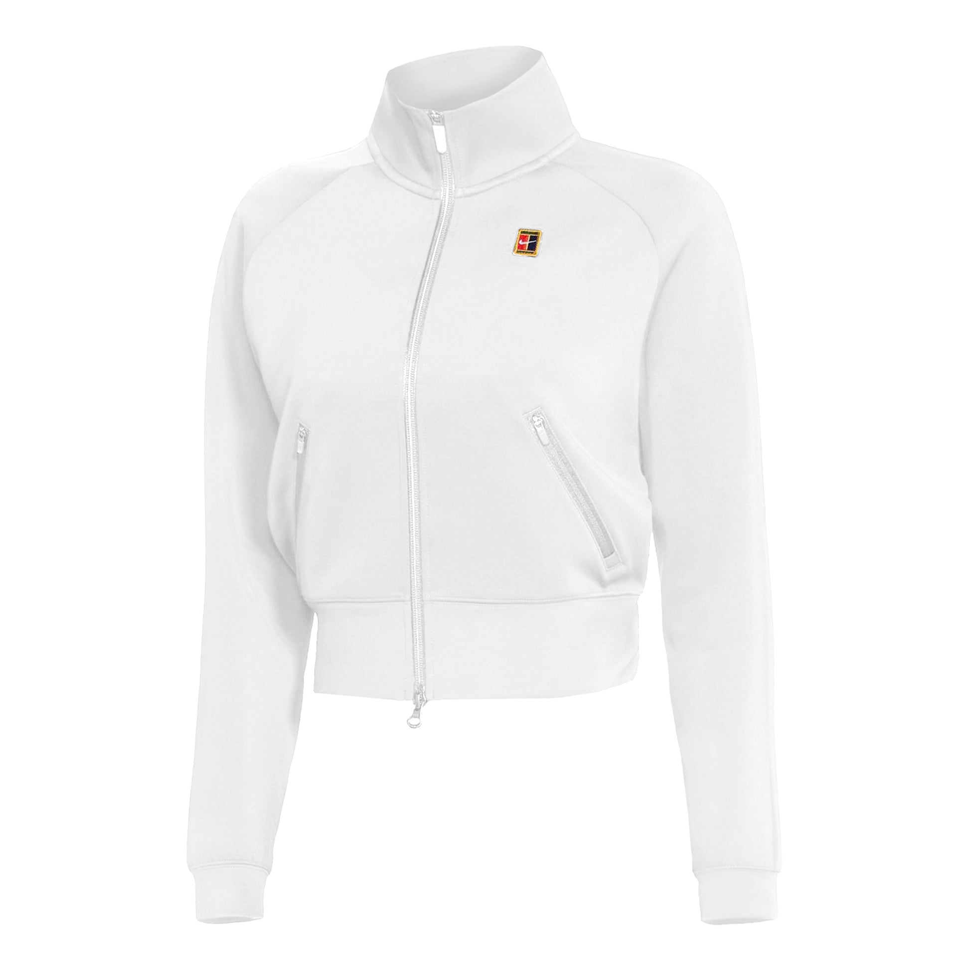 Nike Court Dri-Fit Heritage Veste de survêtement Femmes - blanc,