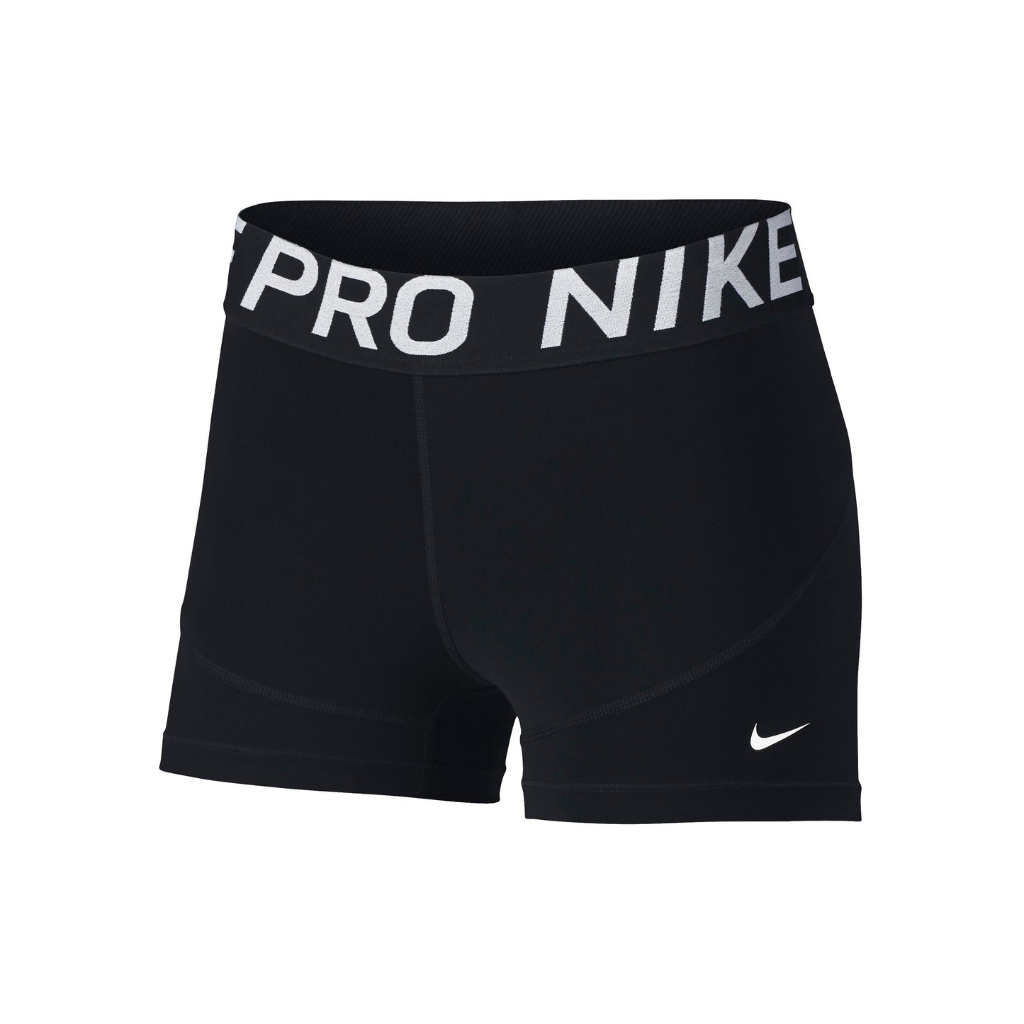 Nike Dri-Fit Big Kids 3in Shorts Filles-noir,blanc
