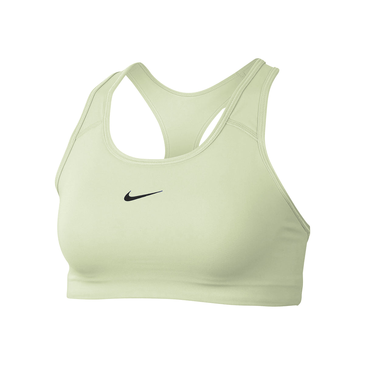 Nike Dri-Fit Swoosh Soutien-gorge sport Femmes - jaune citron, noir