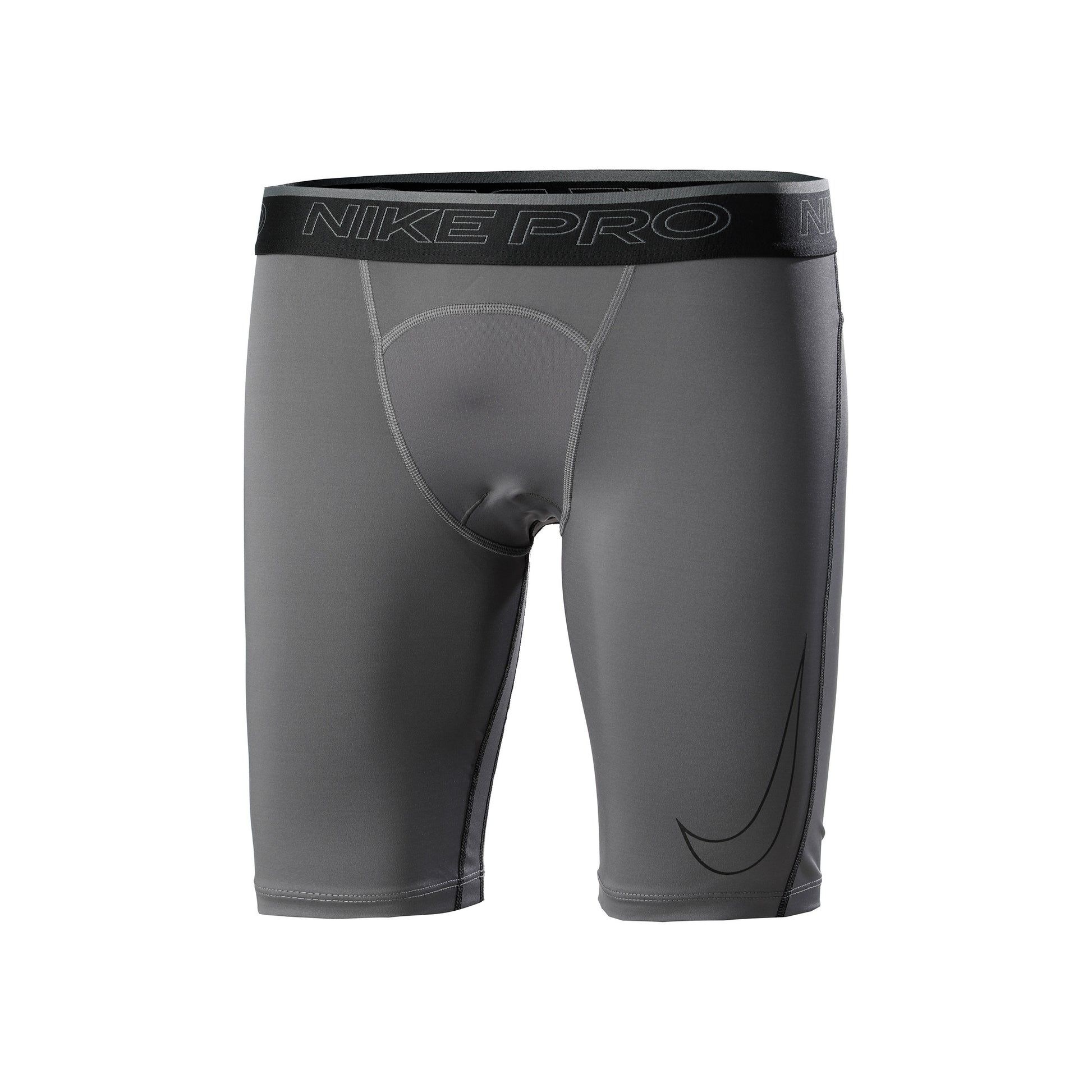 Nike Dri-Fit Pro Long Collant De Course Hommes-Gris,Noir