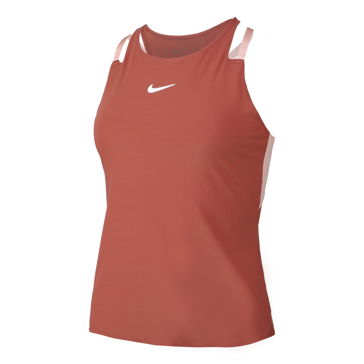 Nike Court Dri-Fit Débardeur tank top Femmes - rouge foncé, corail