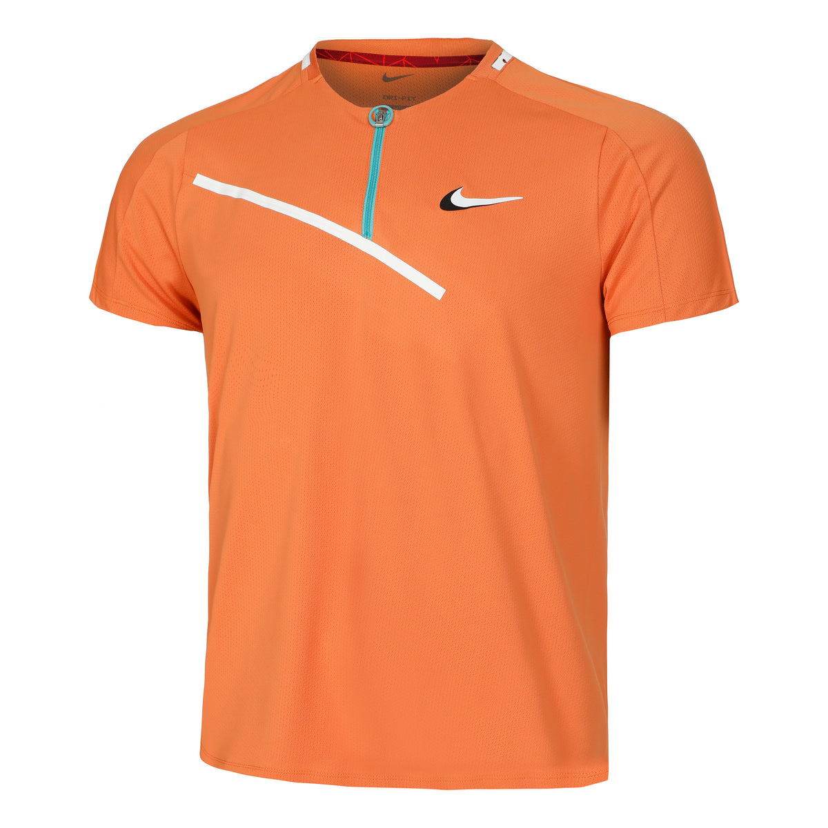 Nike Court Slam Polo Hommes - orange, multicouleur