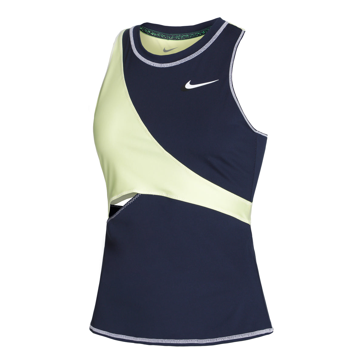 Nike Court Dri-Fit Slam NT PS Débardeur tank top Femmes - bleu, jaune