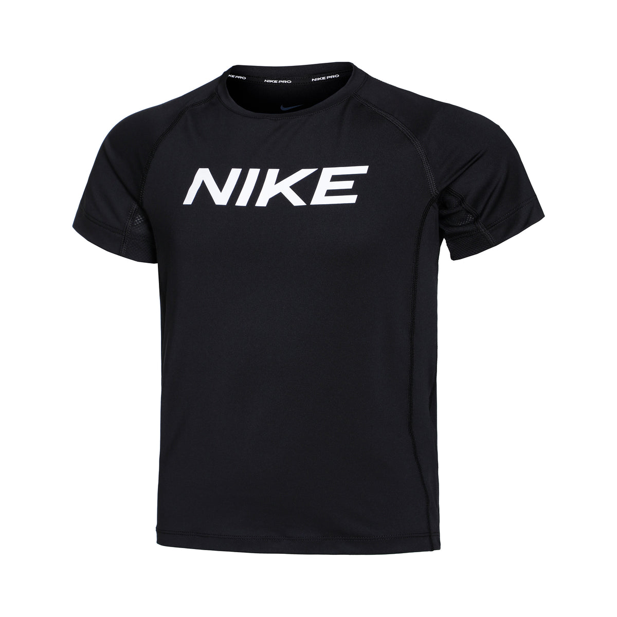 Nike Dri-Fit Pro T-shirt Garçons-Noir,Blanc