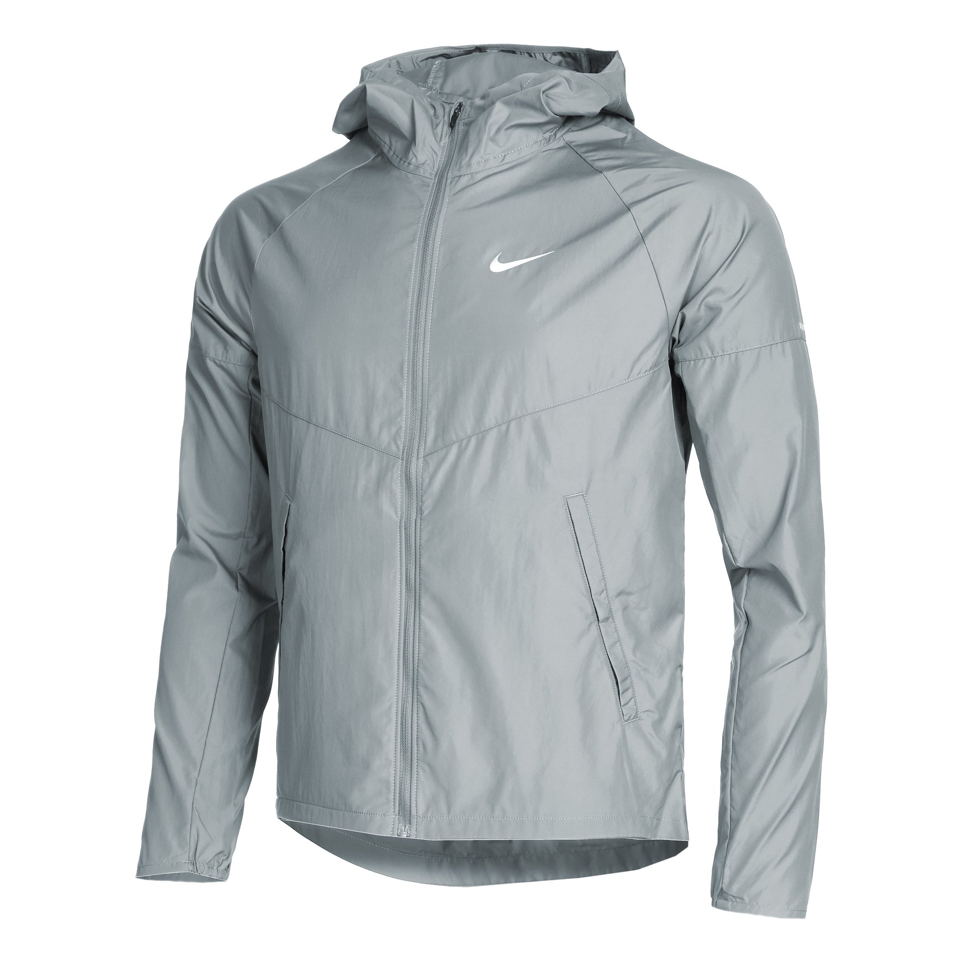 Nike Miler Veste running Hommes - gris