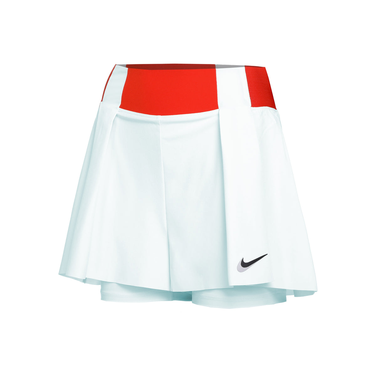 Nike Court Dri-Fit Slam Shorts Femmes - bleu clair, rouge
