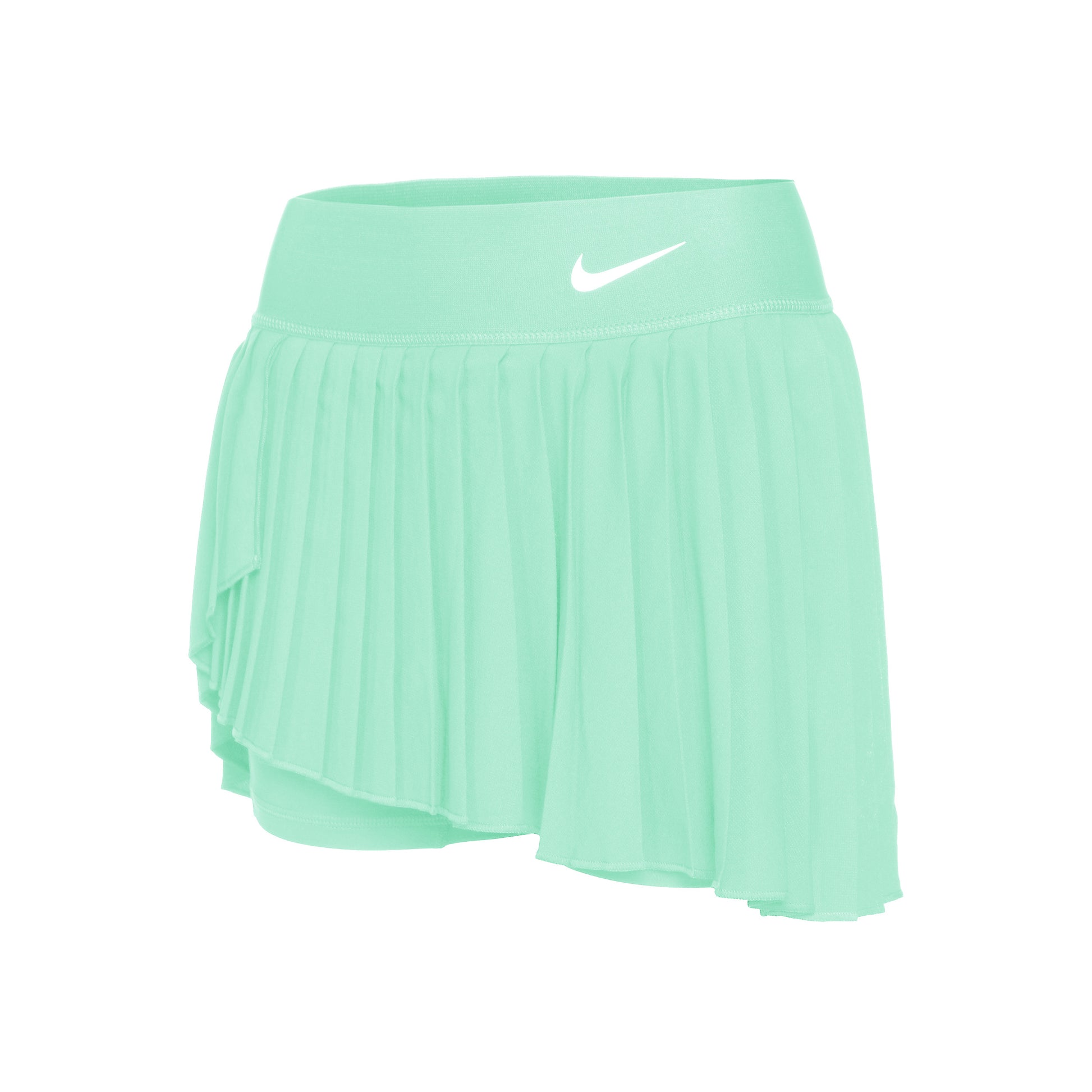 Nike Dri-Fit Court Pleated Jupe Femmes - mint, blanc
