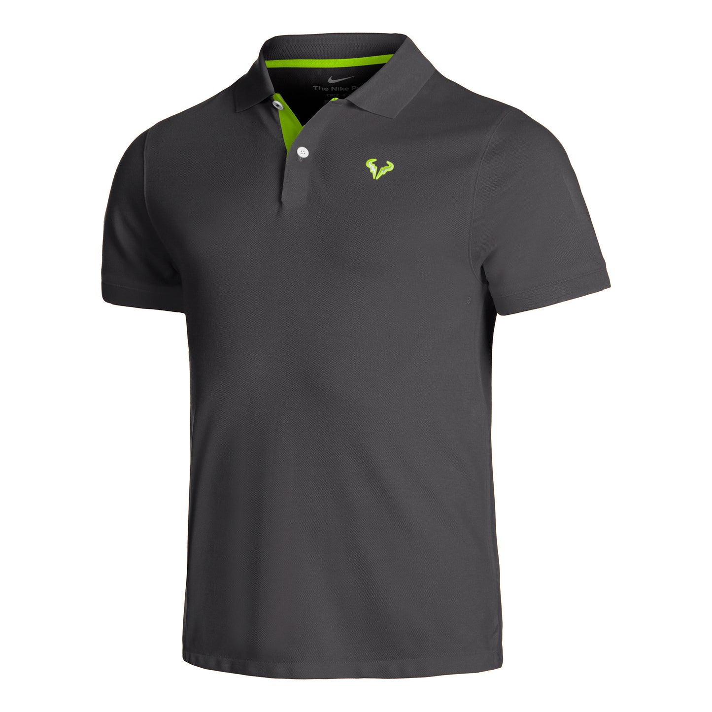 Nike Dri-Fit RAFA Slim Polo Hommes - noir, vert