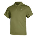 Dri-Fit Victory Court Solid Polo Hommes - vert, blanc