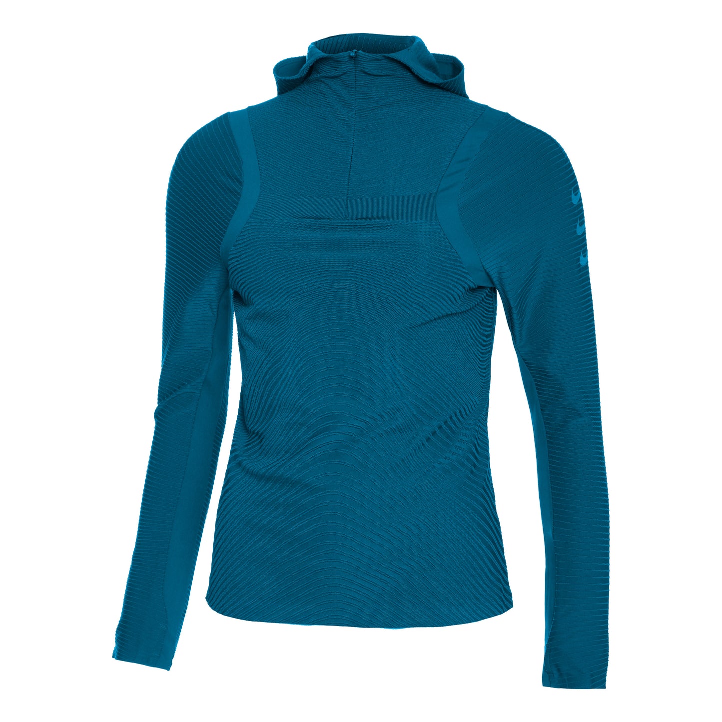 Nike Therma-Fit Division Mid-Layer Top de course Femmes - bleu, noir