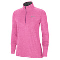 Element Half-Zip Running Haut manches longues Femmes - pink, gris