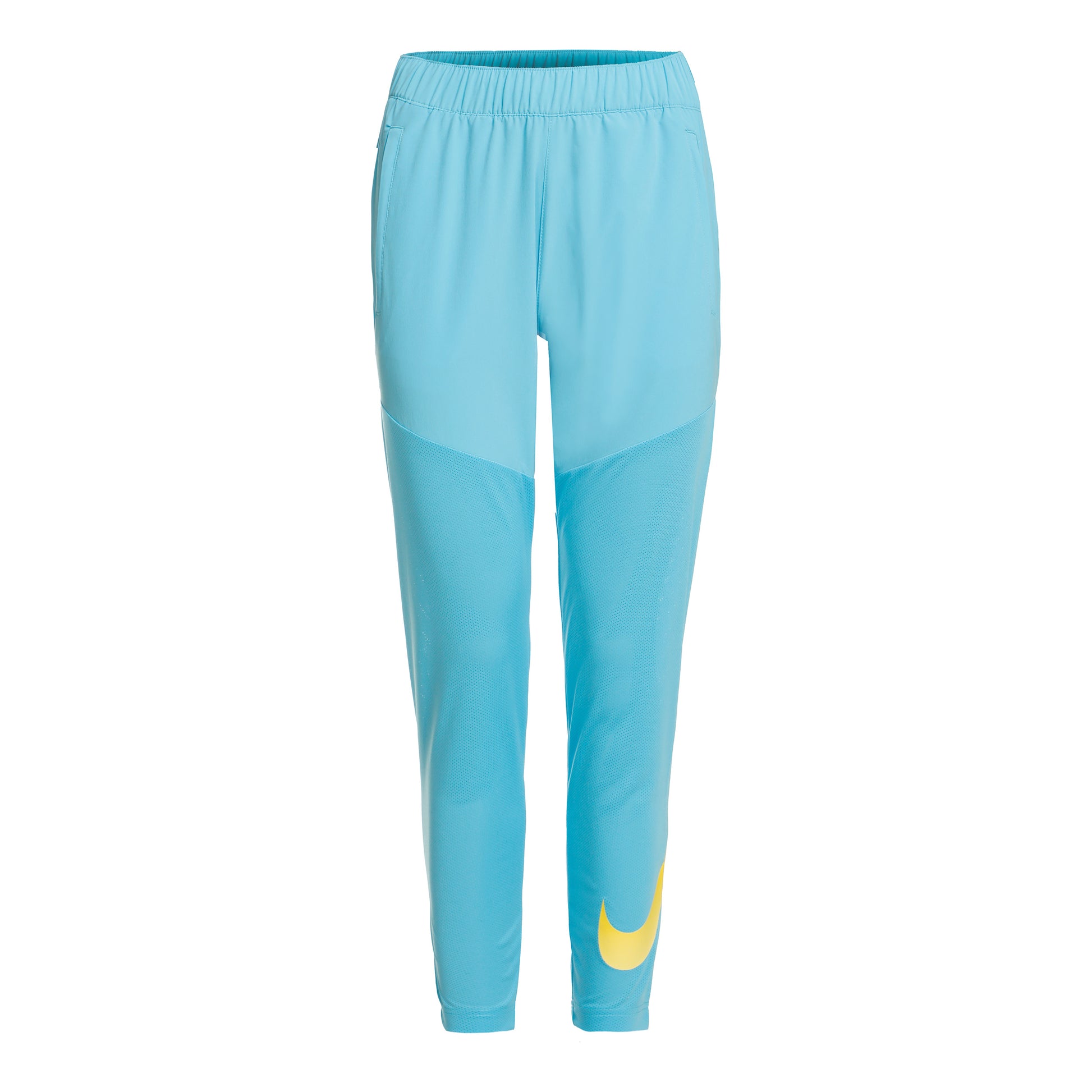 Nike Dri-Fit Swoosh Run Collant De Running Femmes-Bleu,Gris