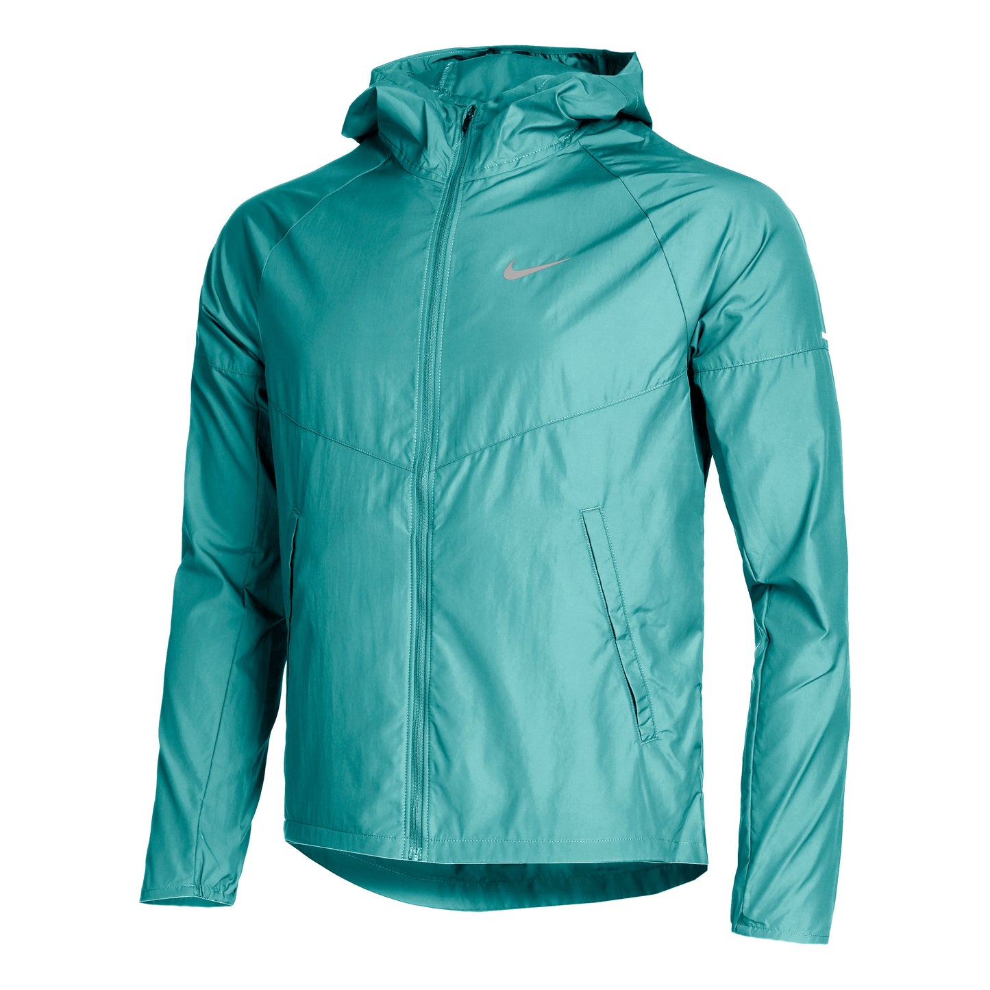 Nike Miler Veste running Hommes - bleu, gris