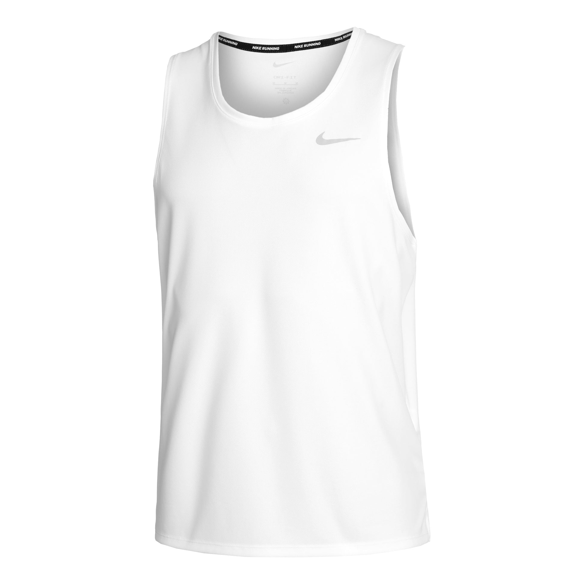 Nike Miler Débardeur tank top - blanc, gris